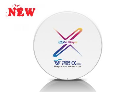 XTCERA ZrO2 – Циркониевый диск SHT Многослойный (98,5 мм, толщина диска 12 мм)