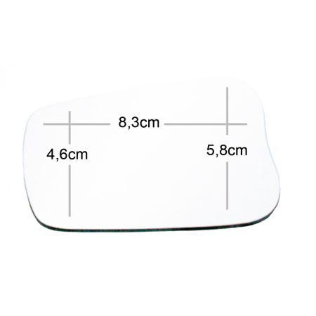 Acteon – Окклюзионное хромированное двустороннее зеркало для фотосъёмки для детей