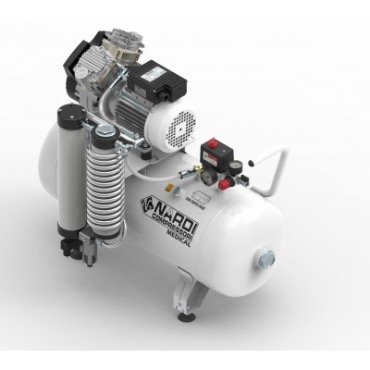 Nardi Compressori EXTREME 3D 50L - безмасляный компрессор без кожуха, с ресивером 50 л