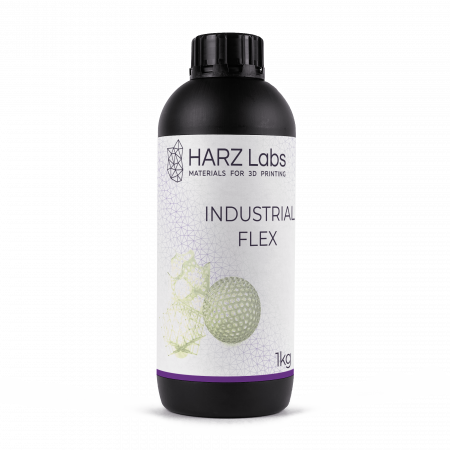 HARZ Labs Industrial Flex – Фотополимер для настольных LCD/DLP, 0,5кг