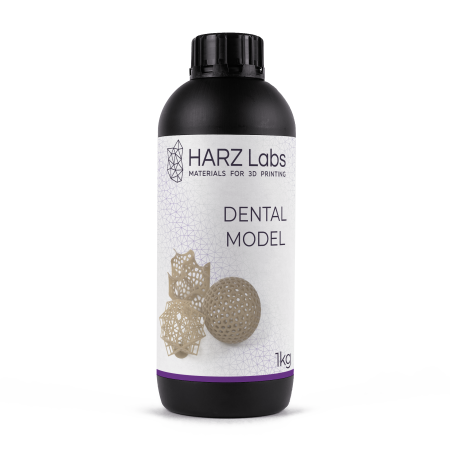 HARZ Labs Dental Model Beige – Фотополимер для настольных LCD/DLP