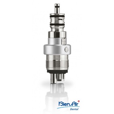 Bien-Air Unifix Bien-Air - 4-х канальный быстросъемный переходник для инструментов с подсветкой, с клапаном регулировки распылителя