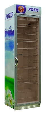 Виталия ХФ-400-3 "POZIS" Тонированное стекло с винилом - Холодильник фармацевтический