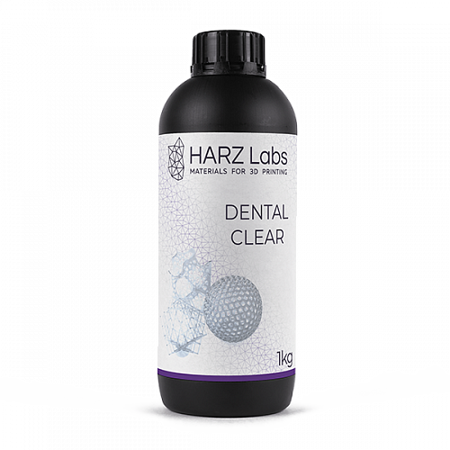 HARZ Labs Dental Clear – Фотополимер для настольных LCD/DLP