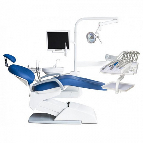 Cefla Dental Group VICTOR V300 (AM8050) - стоматологическая установка с верхней подачей инструментов, с гидравлическим приводом 