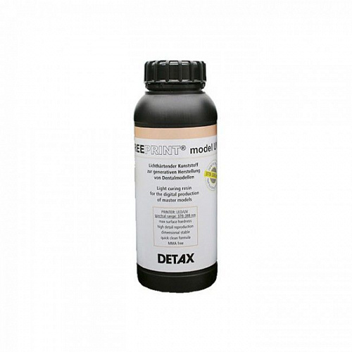 DETAX Freeprint model UV - 3D материал для моделирования, слоновая кость, 1 кг