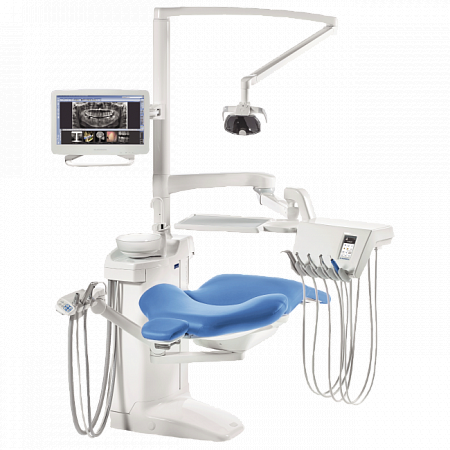 Planmeca Compact i Touch - стоматологическая установка с сенсорной панелью и сухой аспирацией