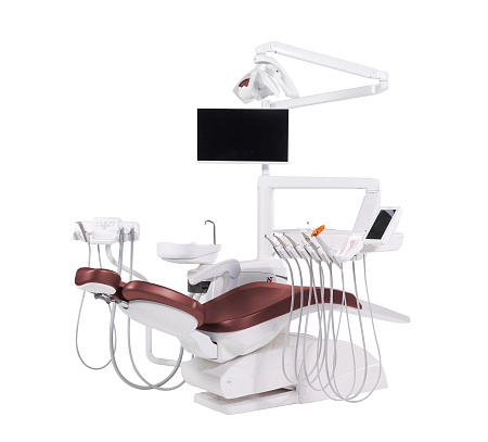 Miglionico NiceTouch P - стоматологическая установка с нижней подачей инструментов