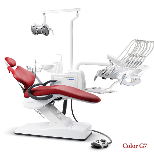 GreenMED S300 COLORFUL – Стоматологическая установка с верхней подачей