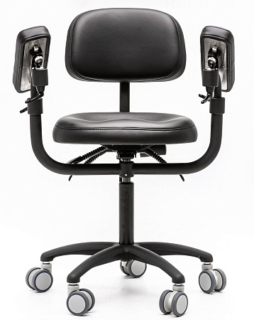 Mercury ELITE Black — Стул микроскописта