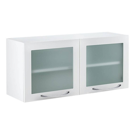 ВИТАЛИЯ Н5Б — Навесной медицинский шкаф стеклянные дверцы, с бактерицидной лампой