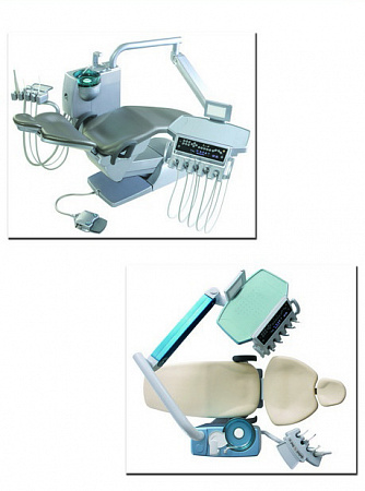 Sky Dental Kaiser - стоматологическая установка с нижней подачей инструментов