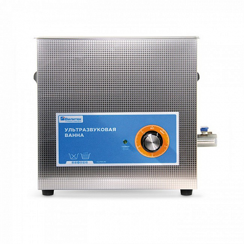Vilitek VBS-10D - ультразвуковая ванна с подогревом, таймером и цифровым управлением, 10 л