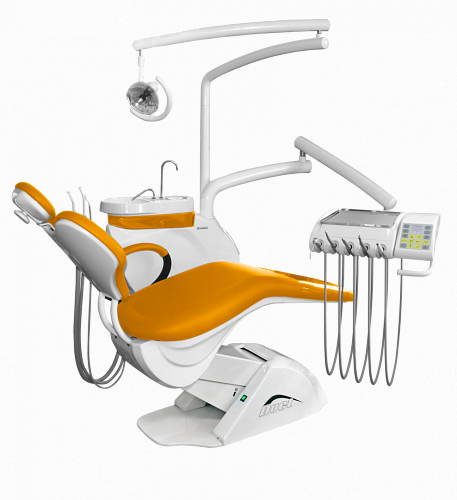 CHIROMEGA 654 DUET - стоматологическая установка с нижней подачей инструментов