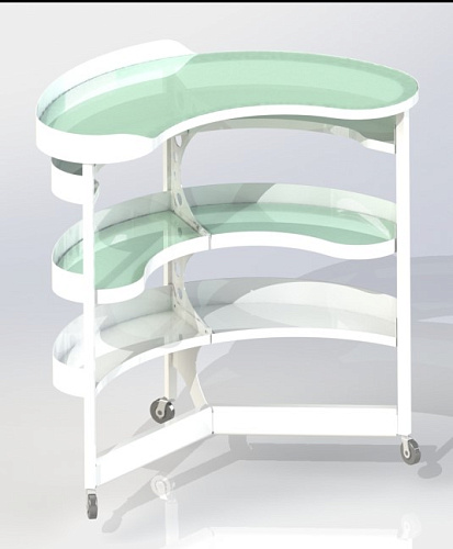 Медкрон Эрго-1 – Столик инструментальный подкатной (манипуляционный)