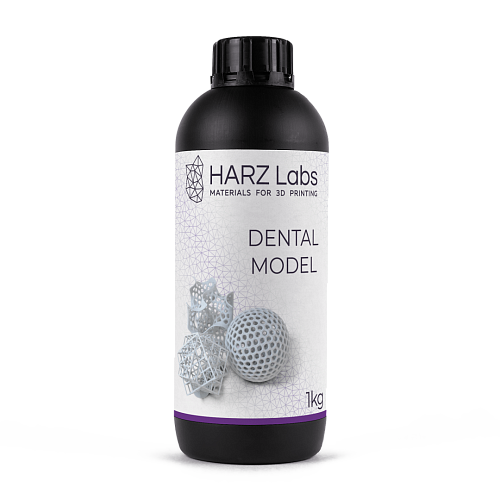 HARZ Labs Dental Model Bone – Фотополимер для настольных LCD/DLP