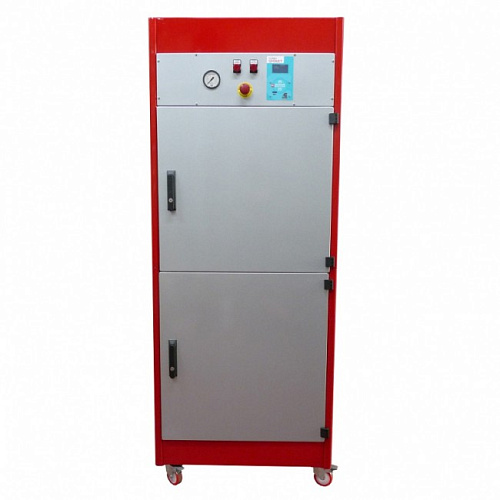 Cattani Block-Jet Silent 2 - аспиратор ТurboSmart B + компрессор на 3 установки с осушителем в шумозащитном кожухе