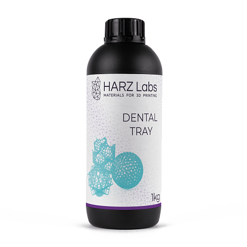 HARZ Labs Dental Tray – Фотополимер для настольных LCD/DLP