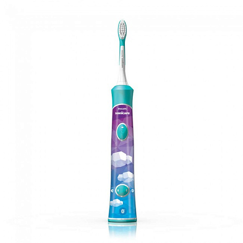 Philips Sonicare For Kids HX6392/02 - звуковая зубная щетка с 2-мя насадками и 8 сменными стикерами