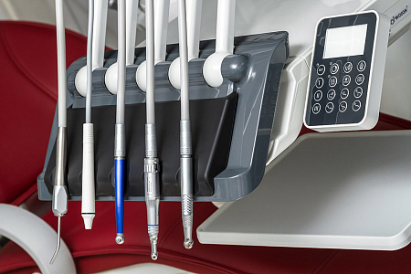 Woson WOD730 – стоматологическая установка с верхней подачей инструментов