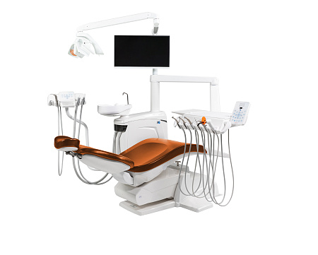 Miglionico NiceGlass P - стоматологическая установка с нижней подачей инструментов