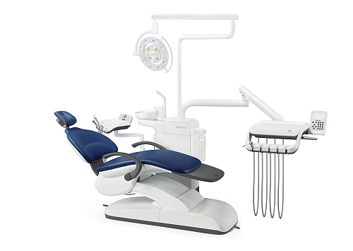 Suntem D570 B Style – Стоматологическая установка с нижней подачей инструментов