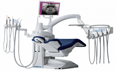 Stern Weber S280 TRС International -– стоматологическая установка с нижней подачей инструментов