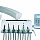 STOMADENT IMPULS NEO2 - стоматологическая установка с нижней подачей инструментов