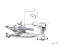 SILVERFOX 8000C-CMS0 Implant – Стоматологическая установка с подкатным блоком врача и с мягкой обивкой