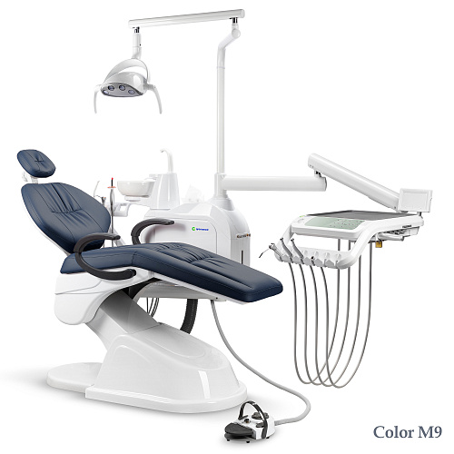 GreenMED S200 – Стоматологическая установка с мягкой обивкой и с нижней подачей