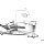 SILVERFOX 8000C-CMS0 Implant – Стоматологическая установка с подкатным блоком врача и с мягкой обивкой