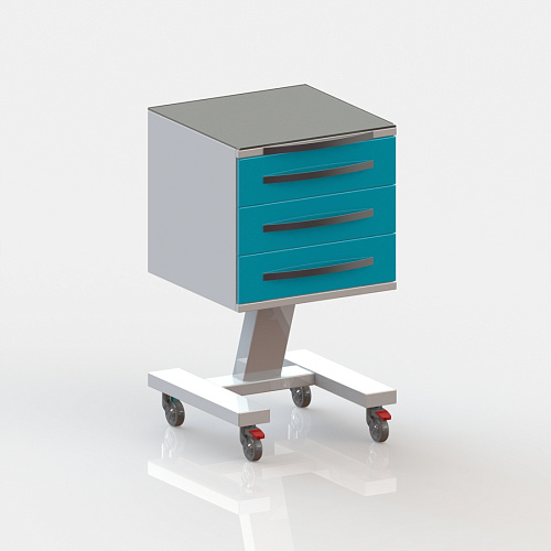 ВИТАЛИЯ С3 — Столик врача стоматолога передвижной, есть ру