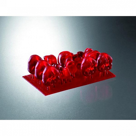 DETAX Freeprint cast UV - 3D материал, красный, 1 кг