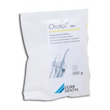 Durr Dental Orotol Ultra - порошок для очистки аспирационных систем, 4 кг (8 шт. по 0,5 кг)