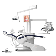 FONA 2000 L - стоматологическая установка с верхней подачей инструментов