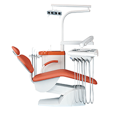 STOMADENT IMPULS S300 - стоматологическая установка с нижней подачей инструментов