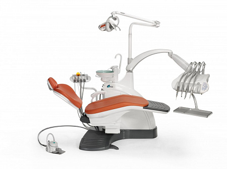 Fedesa Coral NG LUX - стоматологическая установка с верхней подачей инструментов