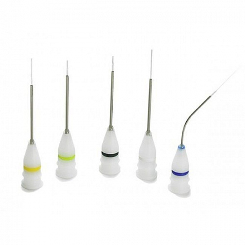 Lambda Типсы ПАРОДОНТОЛОГИЯ – 4 шт (цвет желтый), для стоматологического лазера Doctor Smile Wiser