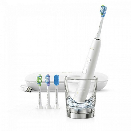 Philips Sonicare DiamondClean Smart HX9924/07 - звуковая зубная щетка с 4-мя насадками и дорожным чехлом