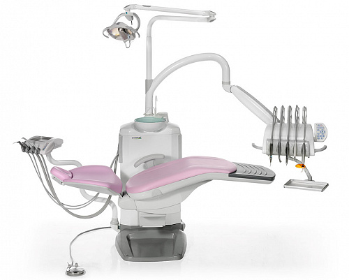 Fedesa Coral Air - стоматологическая установка с верхней подачей инструментов